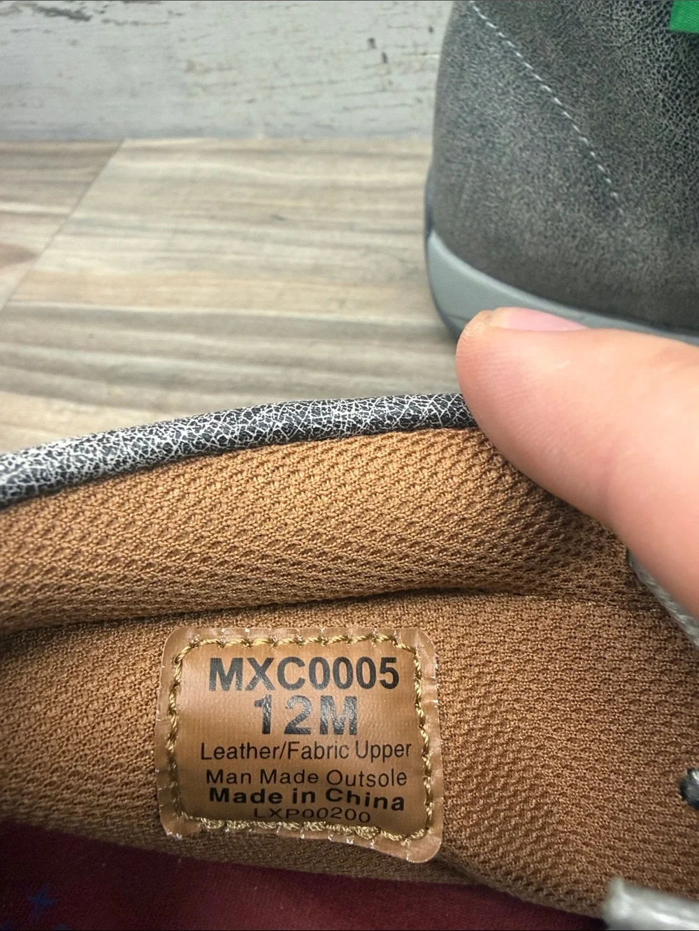 Twisted X Chukka Driving Moc Grey Mens Size 12M NWT